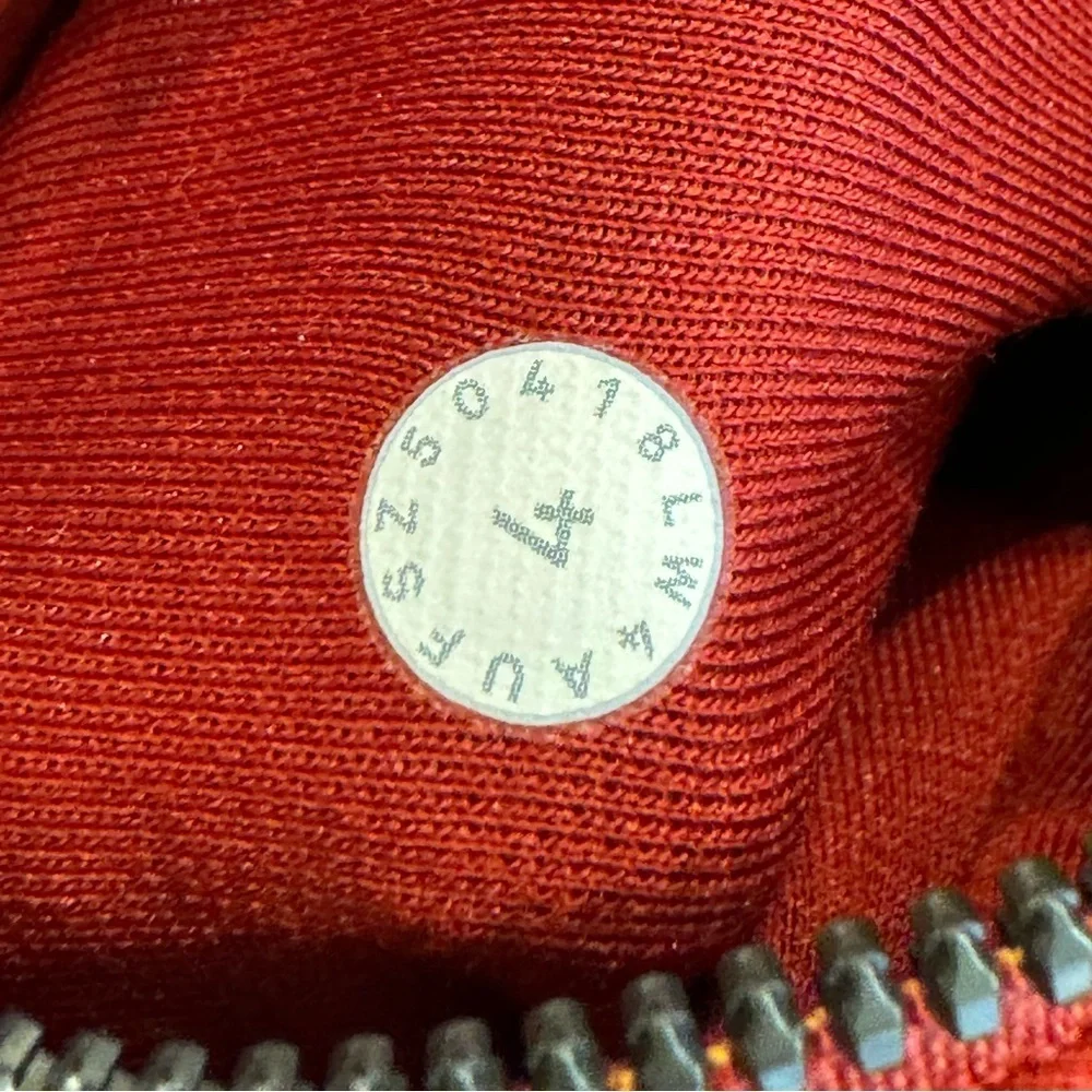 Lululemon Movement To Movement Jacket Dark Sport Red size 4